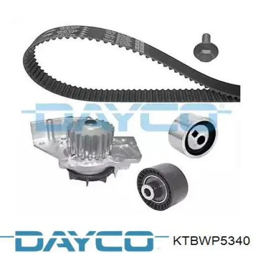 Correia do mecanismo de distribuição de gás, kit Dayco KTBWP5340 preço, a partir de 89,35 USD