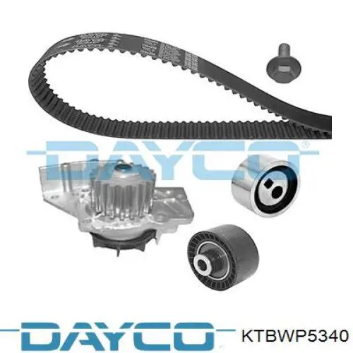 Compre KTBWP5340 Dayco Correia do mecanismo de distribuição de gás, kit