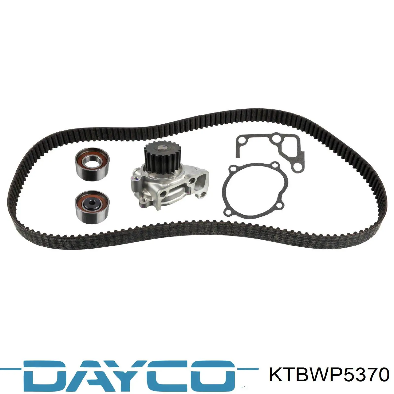 Correia do mecanismo de distribuição de gás, kit Dayco KTBWP5370 preço, a partir de 258,93 USD