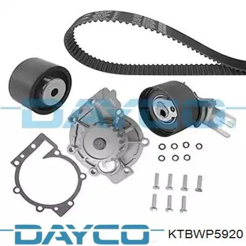 KTBWP5920 Dayco Correia do mecanismo de distribuição de gás, kit