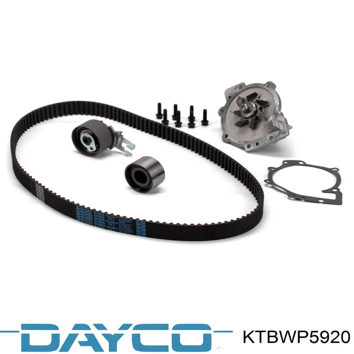 Compre KTBWP5920 Dayco Correia do mecanismo de distribuição de gás, kit