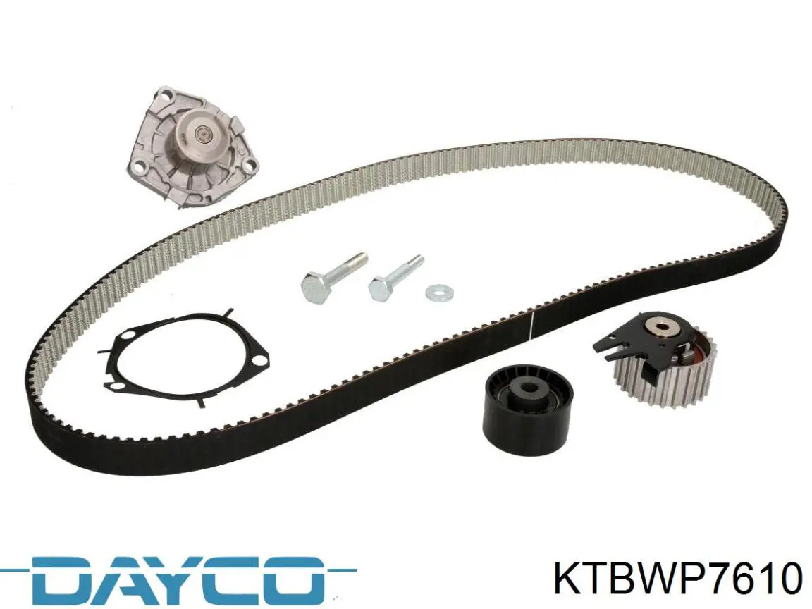 Correia do mecanismo de distribuição de gás, kit Dayco KTBWP7610 preço, a partir de 130,29 USD