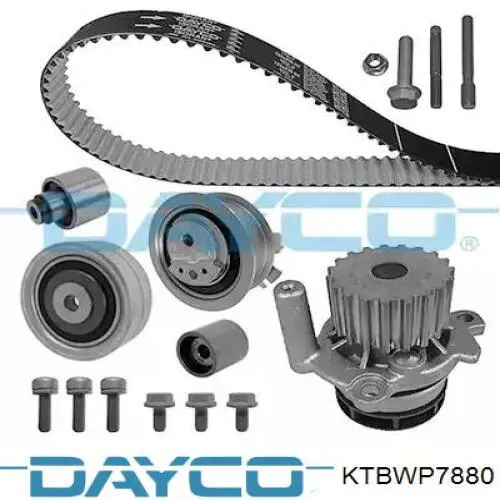 Correia do mecanismo de distribuição de gás, kit Dayco KTBWP7880 preço, a partir de 200,18 USD