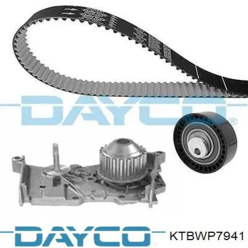 KTBWP7941 Dayco Correia do mecanismo de distribuição de gás, kit