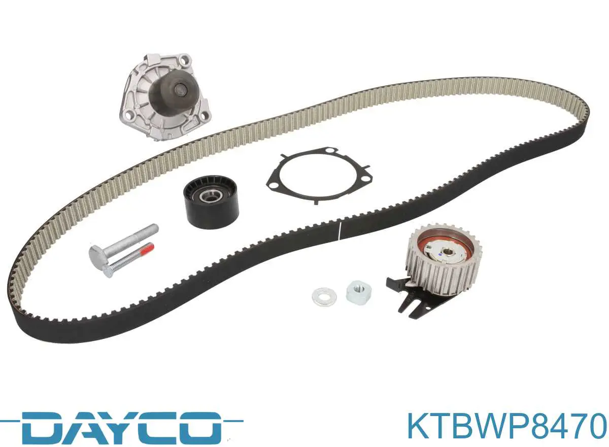 KTBWP8470 Dayco Correia do mecanismo de distribuição de gás, kit