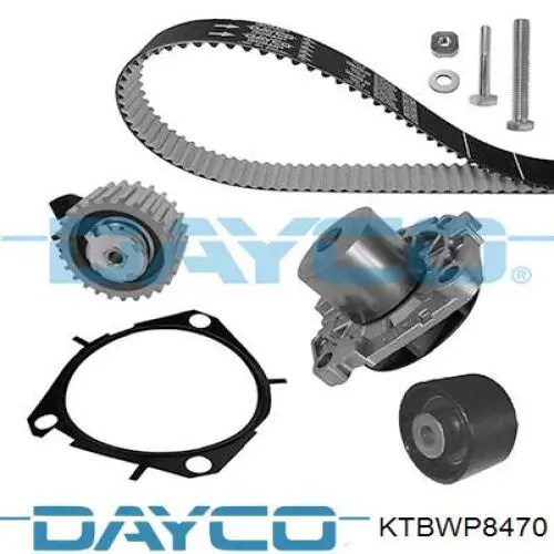 Correia do mecanismo de distribuição de gás, kit Dayco KTBWP8470 preço, a partir de 121,68 USD
