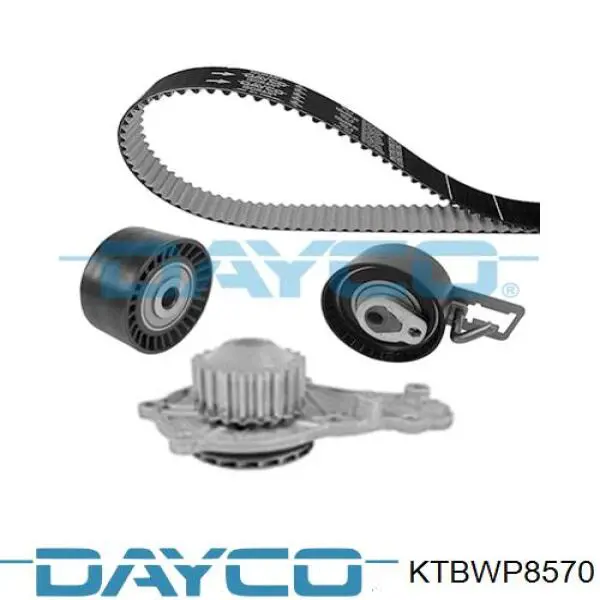 KTBWP8570 Dayco Correia do mecanismo de distribuição de gás, kit