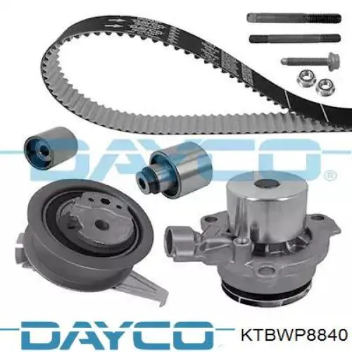 KTBWP8840 Dayco Correia do mecanismo de distribuição de gás, kit