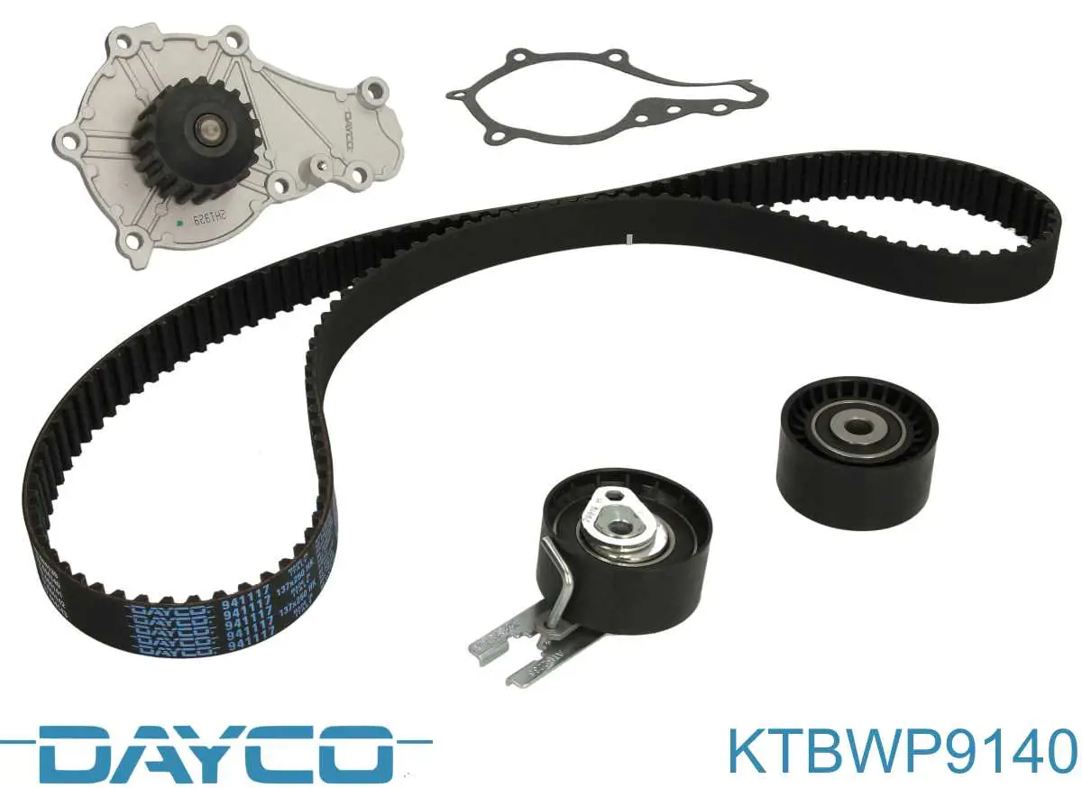 KTBWP9140 Dayco Correia do mecanismo de distribuição de gás, kit