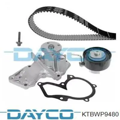 KTBWP9480 Dayco Correia do mecanismo de distribuição de gás, kit