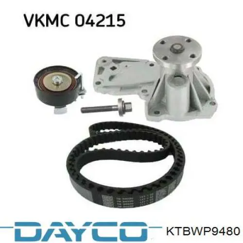 Correia do mecanismo de distribuição de gás, kit Dayco KTBWP9480 preço, a partir de 145,82 USD