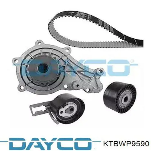KTBWP9590 Dayco Correia do mecanismo de distribuição de gás, kit