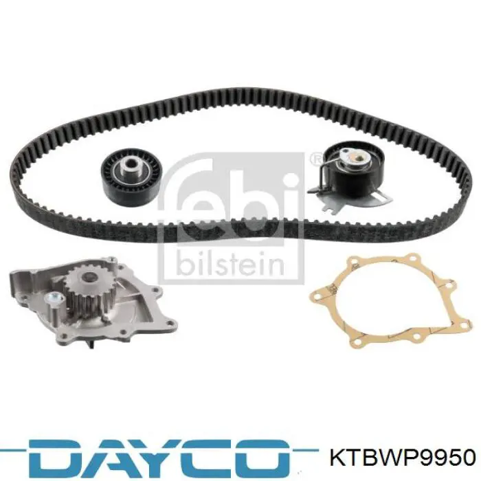 Correia do mecanismo de distribuição de gás, kit Dayco KTBWP9950 preço, a partir de 121,68 USD