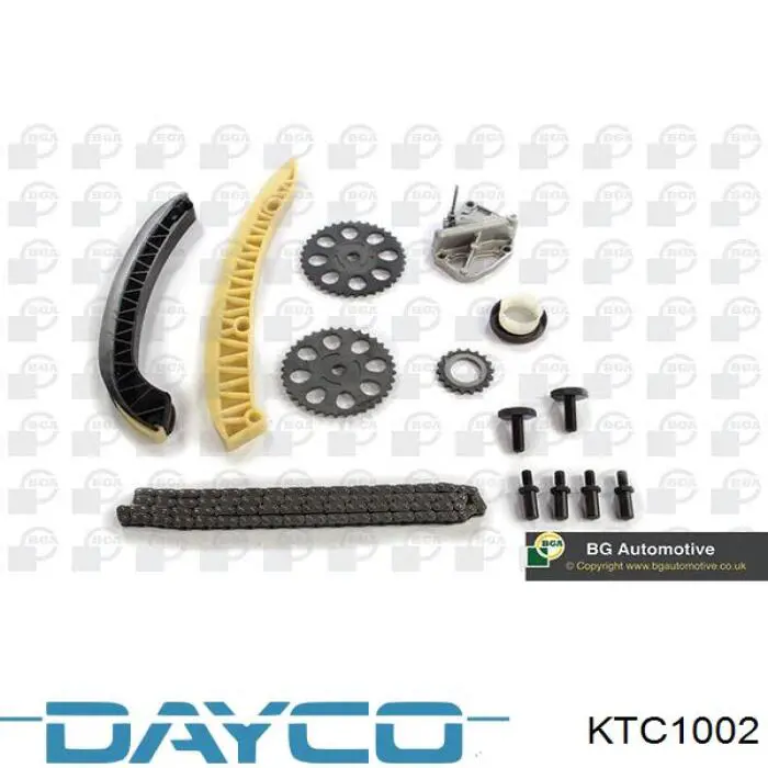 Compre KTC1002 Dayco Cadeia do mecanismo de distribuição de gás, kit