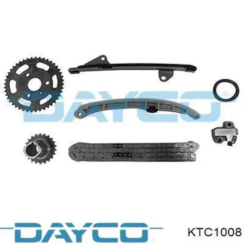 KTC1008 Dayco Cadeia do mecanismo de distribuição de gás, kit