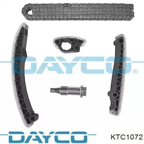KTC1072 Dayco Cadeia do mecanismo de distribuição de gás, kit