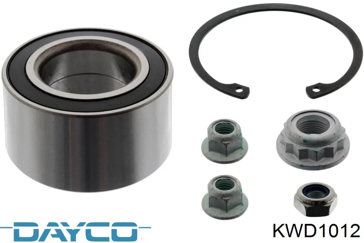 Compre KWD1012 Dayco Rolamento de cubo dianteiro