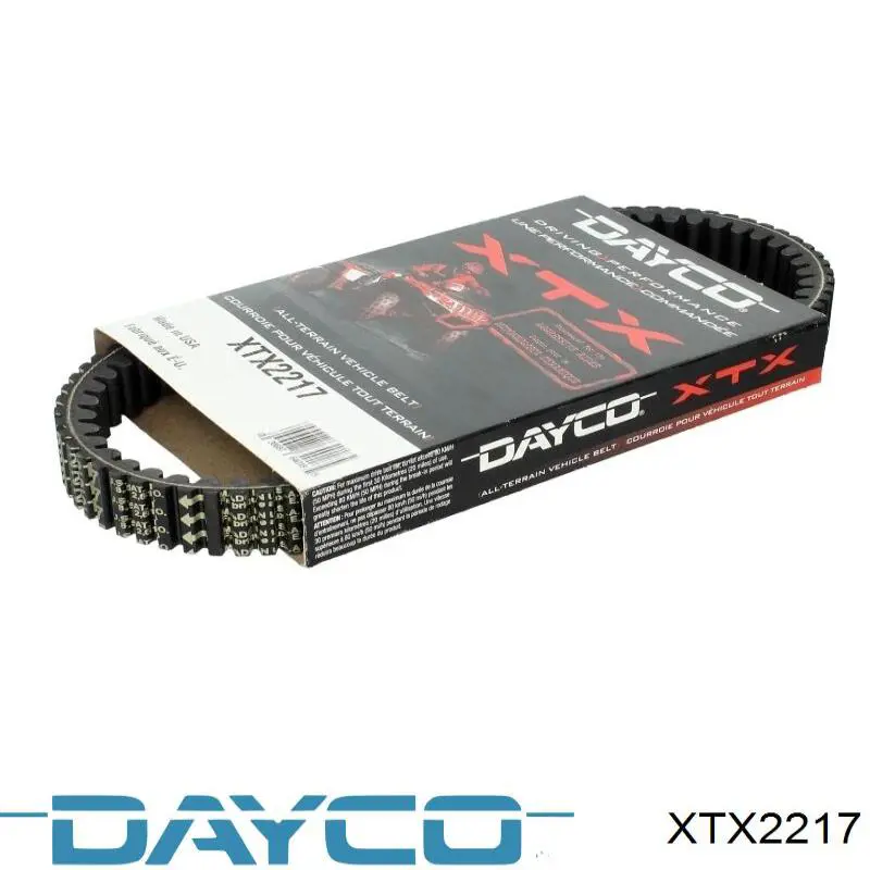 XTX2217 Dayco Correia de variador