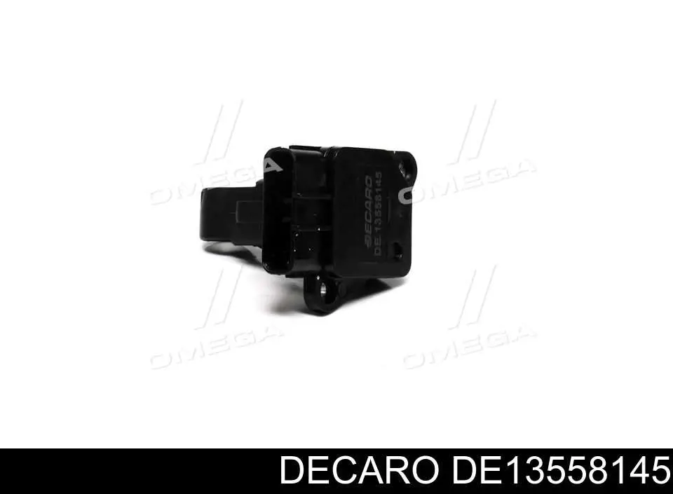 Sensor de fluxo (consumo) de ar, medidor de consumo M.A.F. - (Mass Airflow) DE13558145 DECARO