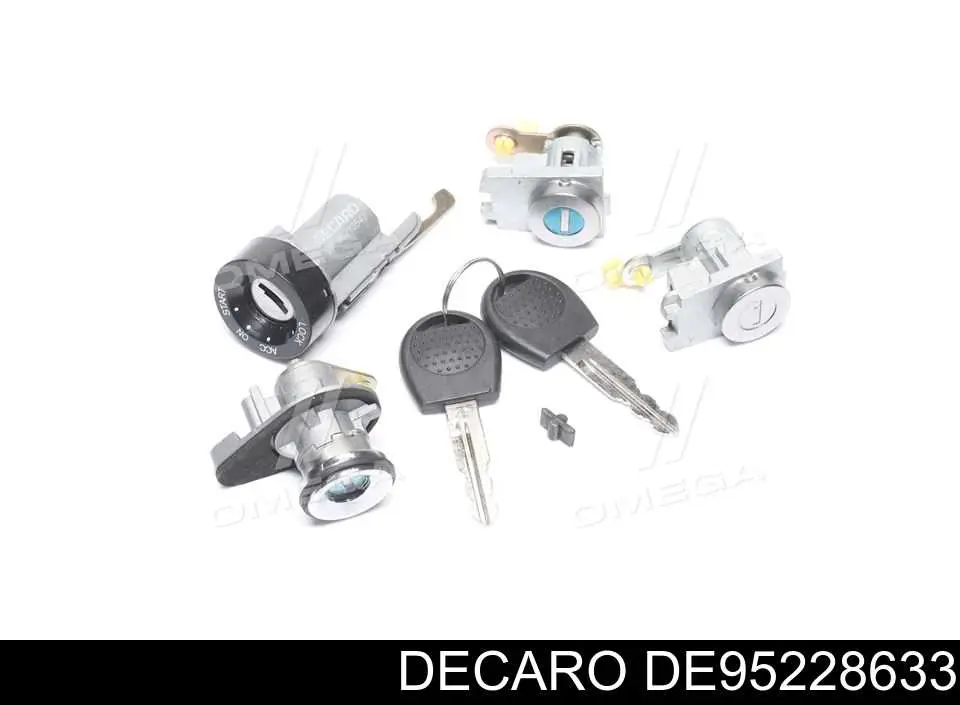 Cilindros de fecho, kit Chevrolet Aveo II T250, T255
