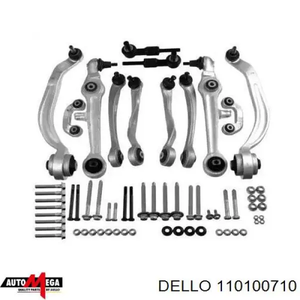 Compre 110100710 Dello/Automega Kit de braços oscilantes de suspensão dianteira