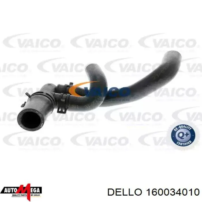 Mangueira (cano derivado) do sistema de esfriamento Dello/Automega 160034010 preço, a partir de 19,12 USD