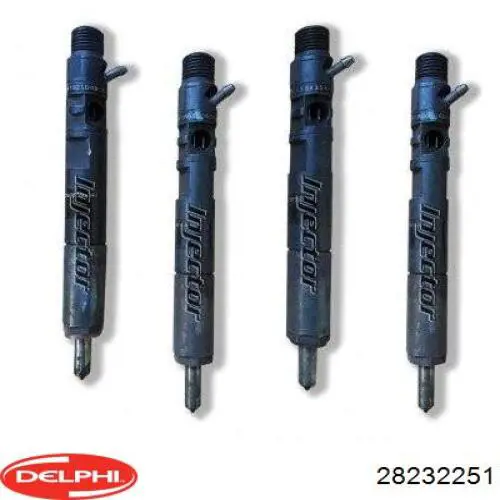 Injetor de injeção de combustível 28232251 Delphi