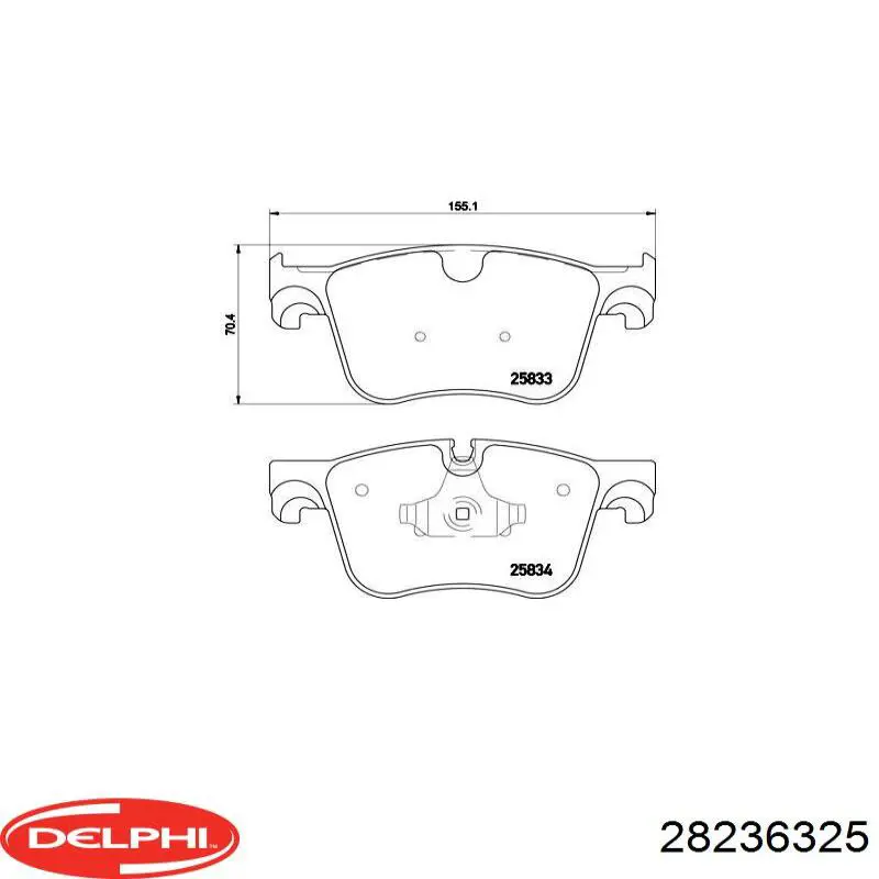 Compre 28236325 Delphi Óleo para motor