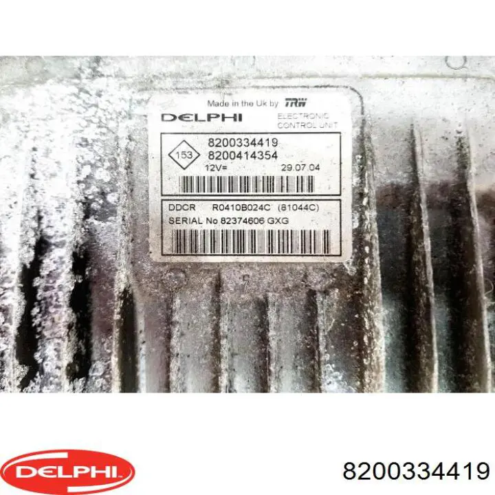 Compre 8200334419 Delphi Módulo de direção (Centralina eletrônica) de motor