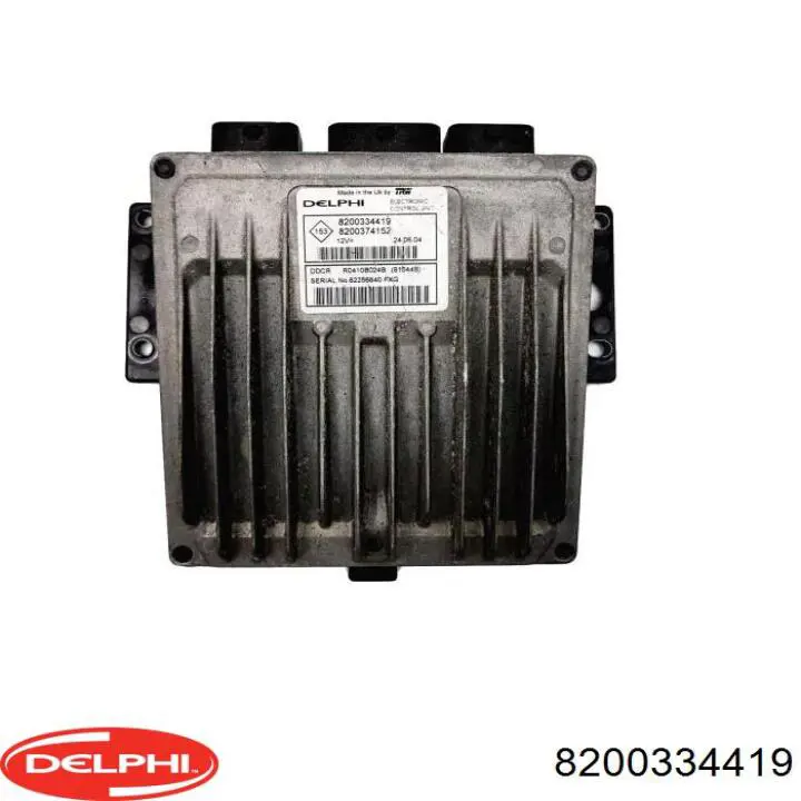 8200334419 Delphi Módulo de direção (Centralina eletrônica) de motor