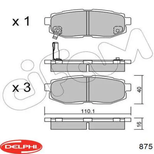 Sapatas do freio traseiras de tambor, montadas com cilindros, kit Brembo H68054 preço, a partir de 64,69 USD