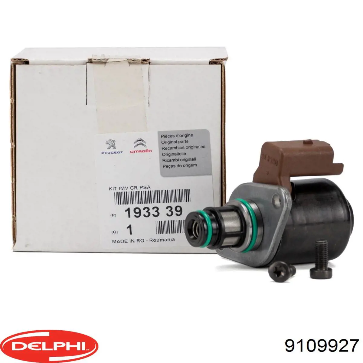 Válvula de regulação de pressão (válvula de redução da Bomba de Combustível de Pressão Alta) Common-Rail-System 9109927 Delphi