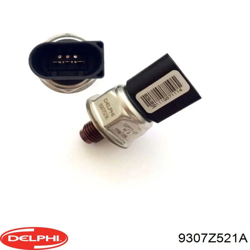 9307Z521A Delphi Sensor de pressão de combustível