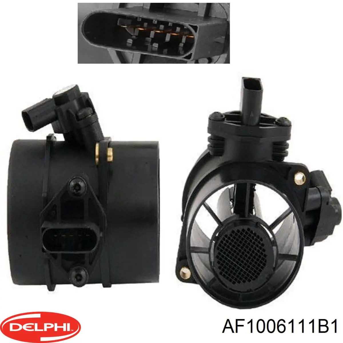 Compre AF1006111B1 Delphi Sensor de fluxo (consumo) de ar, medidor de consumo M.A.F. - (Mass Airflow)