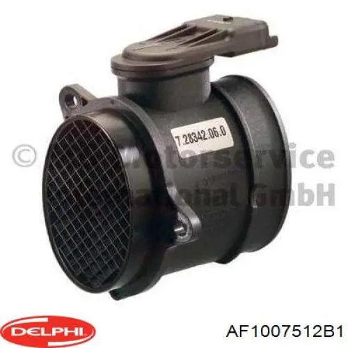 Sensor de fluxo (consumo) de ar, medidor de consumo M.A.F. - (Mass Airflow) Delphi AF1007512B1 preço, a partir de 56,70 USD