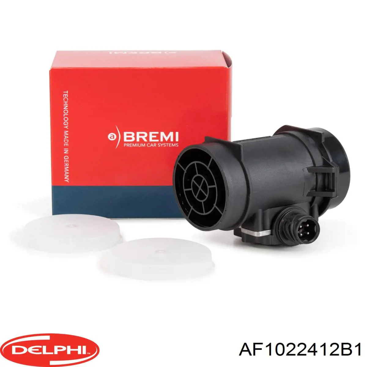 Compre AF1022412B1 Delphi Sensor de fluxo (consumo) de ar, medidor de consumo M.A.F. - (Mass Airflow)