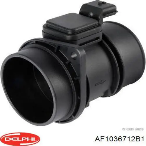 AF1036712B1 Delphi Sensor de fluxo (consumo) de ar, medidor de consumo M.A.F. - (Mass Airflow)