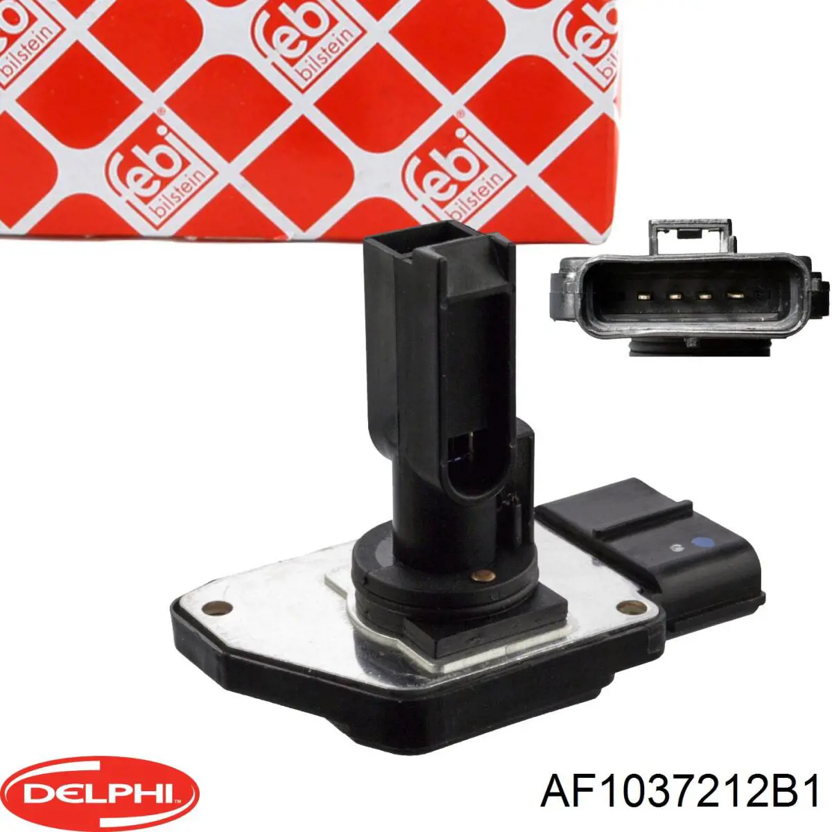 Sensor de fluxo (consumo) de ar, medidor de consumo M.A.F. - (Mass Airflow) Delphi AF1037212B1 preço, a partir de 102,42 USD