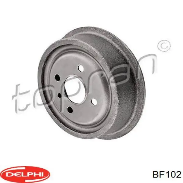 Tambor do freio traseiro Delphi BF102 preço, a partir de 42,86 USD