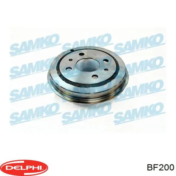 Tambor do freio traseiro Delphi BF200 preço, a partir de 40,61 USD