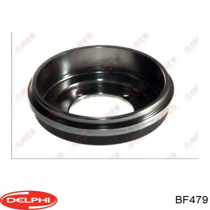 Compre BF479 Delphi Tambor do freio traseiro
