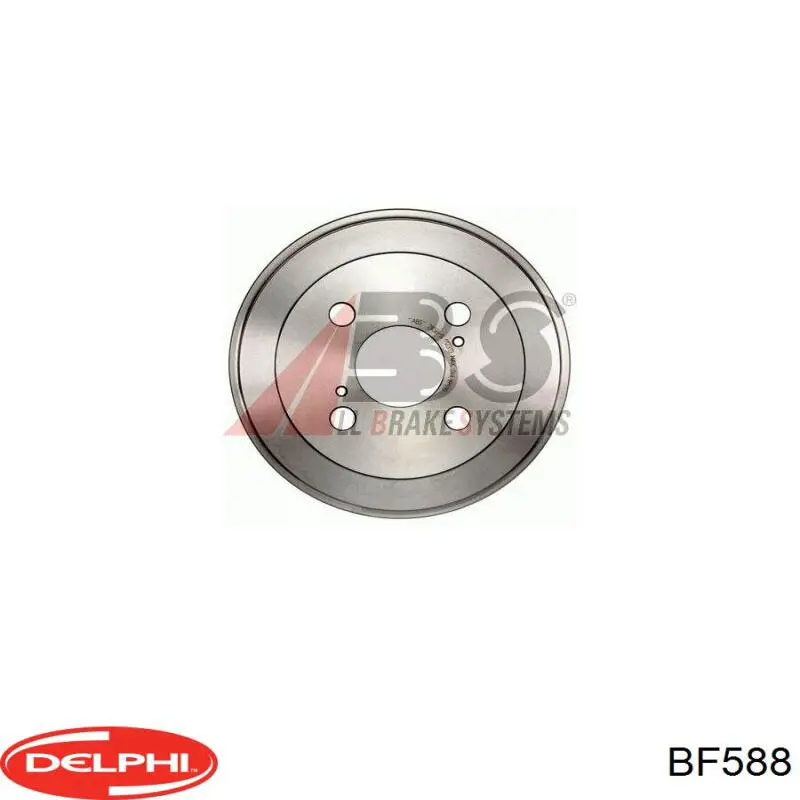 Tambor do freio traseiro Delphi BF588 preço, a partir de 42,26 USD