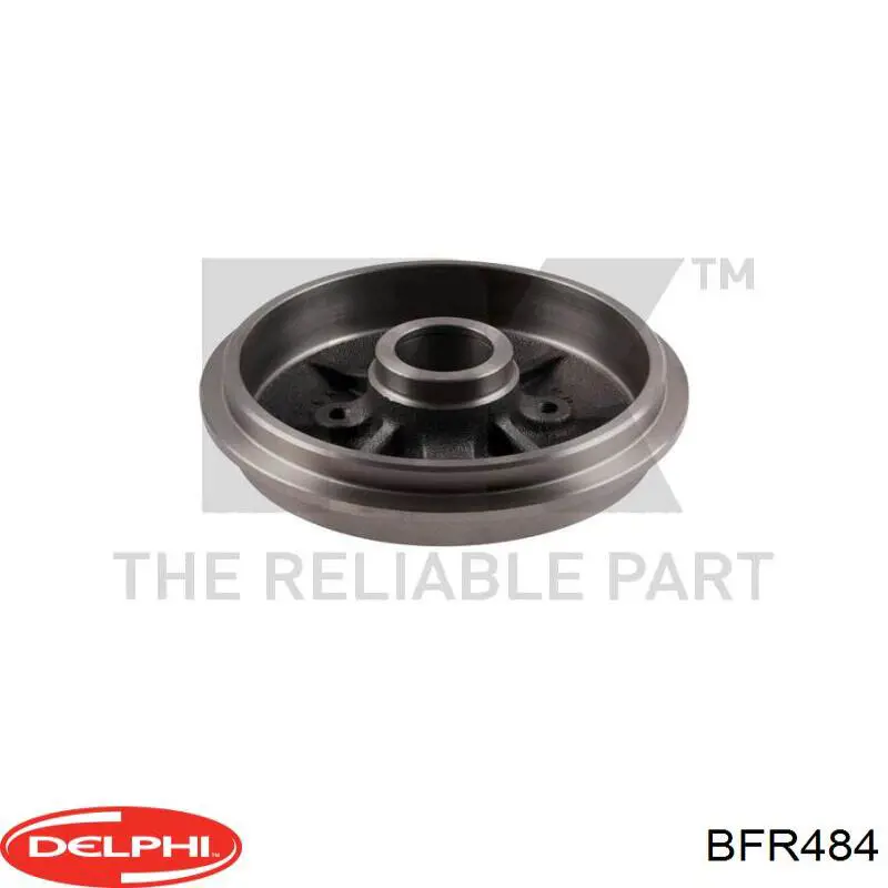 Compre BFR484 Delphi Tambor do freio traseiro