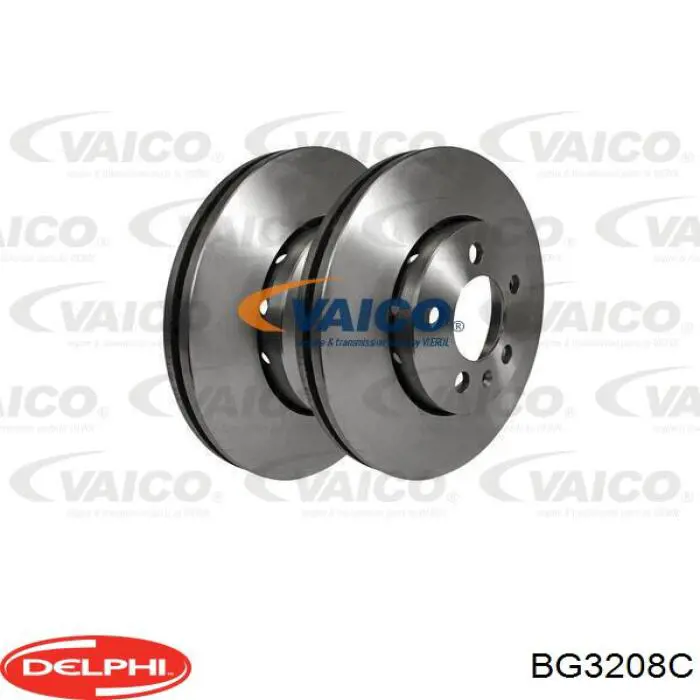 Compre BG3208C Delphi Disco do freio dianteiro