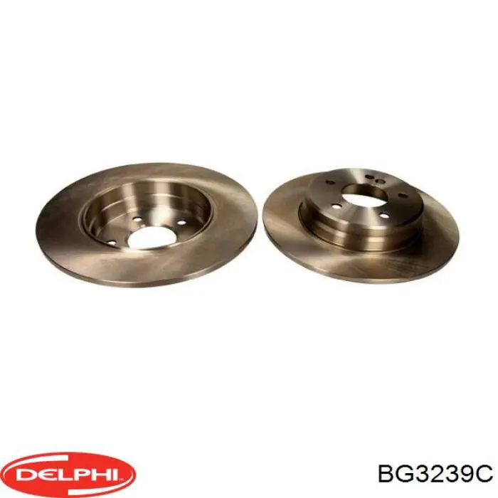 Disco do freio traseiro Delphi BG3239C preço, a partir de 40,06 USD