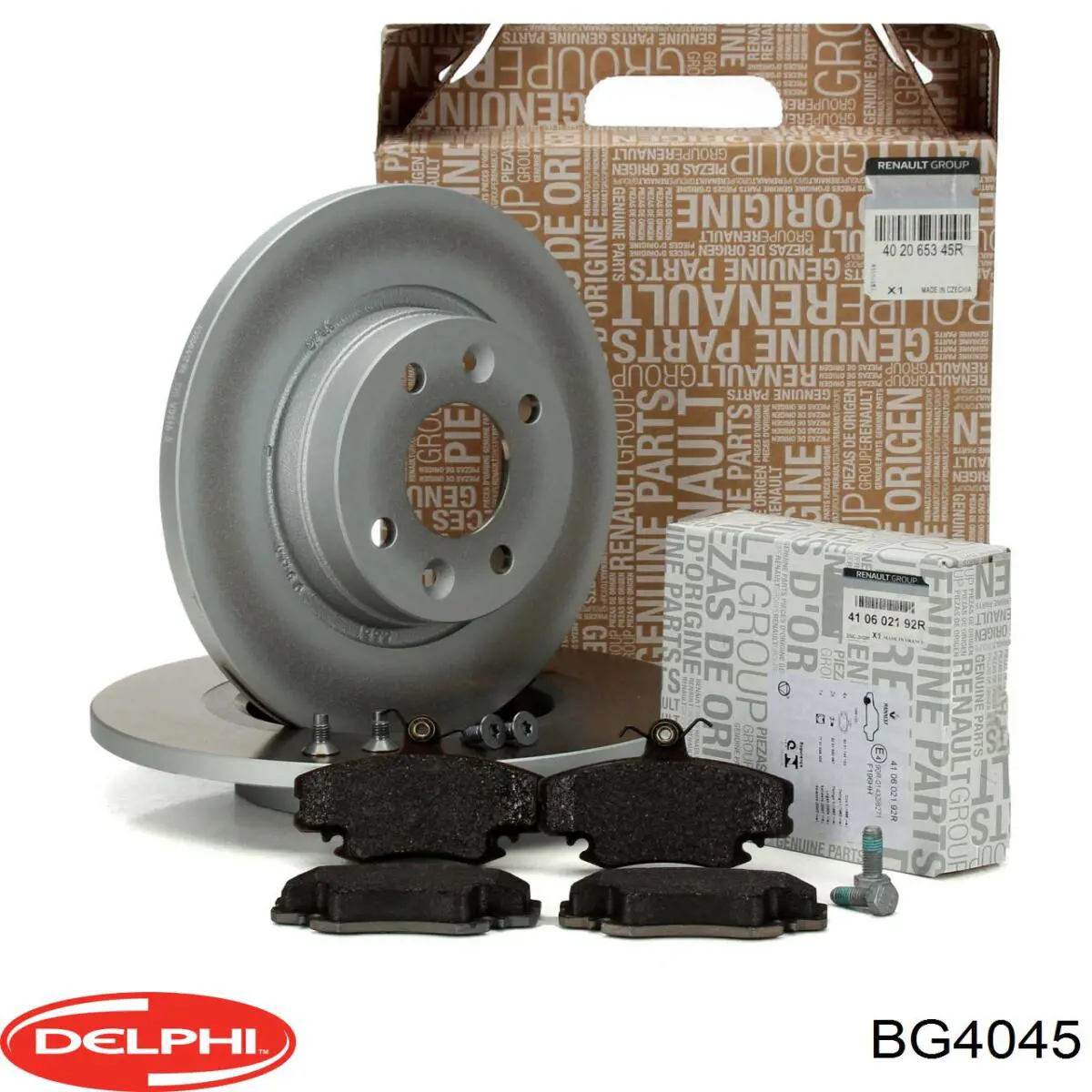Compre BG4045 Delphi Disco do freio dianteiro