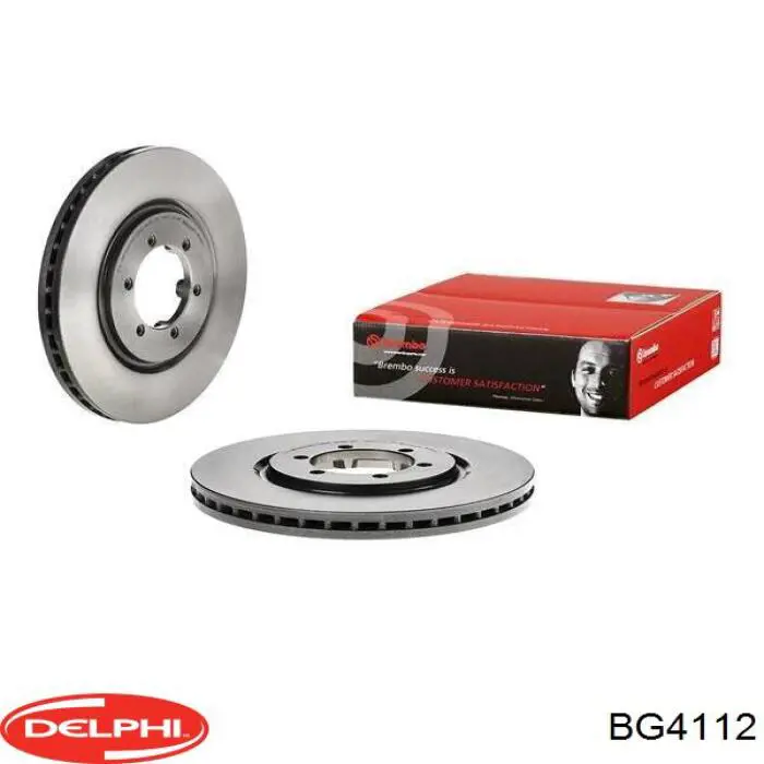 Compre BG4112 Delphi Disco do freio dianteiro