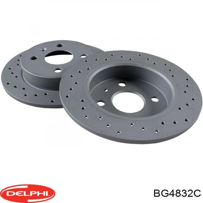 Disco do freio traseiro Brembo 09E98911
