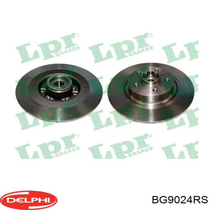 Compre BG9024RS Delphi Disco do freio traseiro