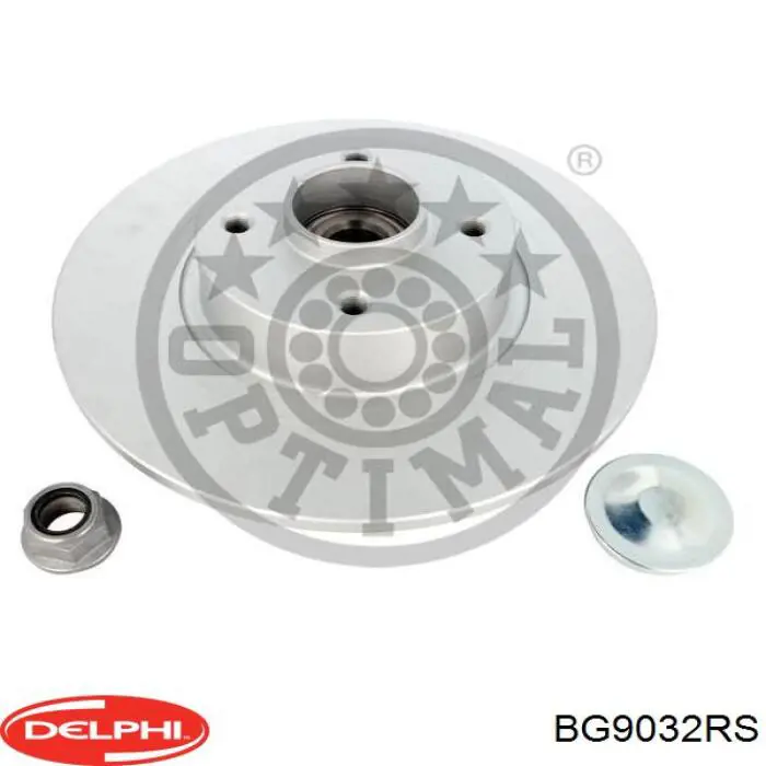 Compre BG9032RS Delphi Disco do freio traseiro